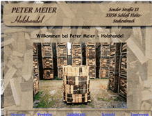 Tablet Screenshot of holzhandlung-meier.de